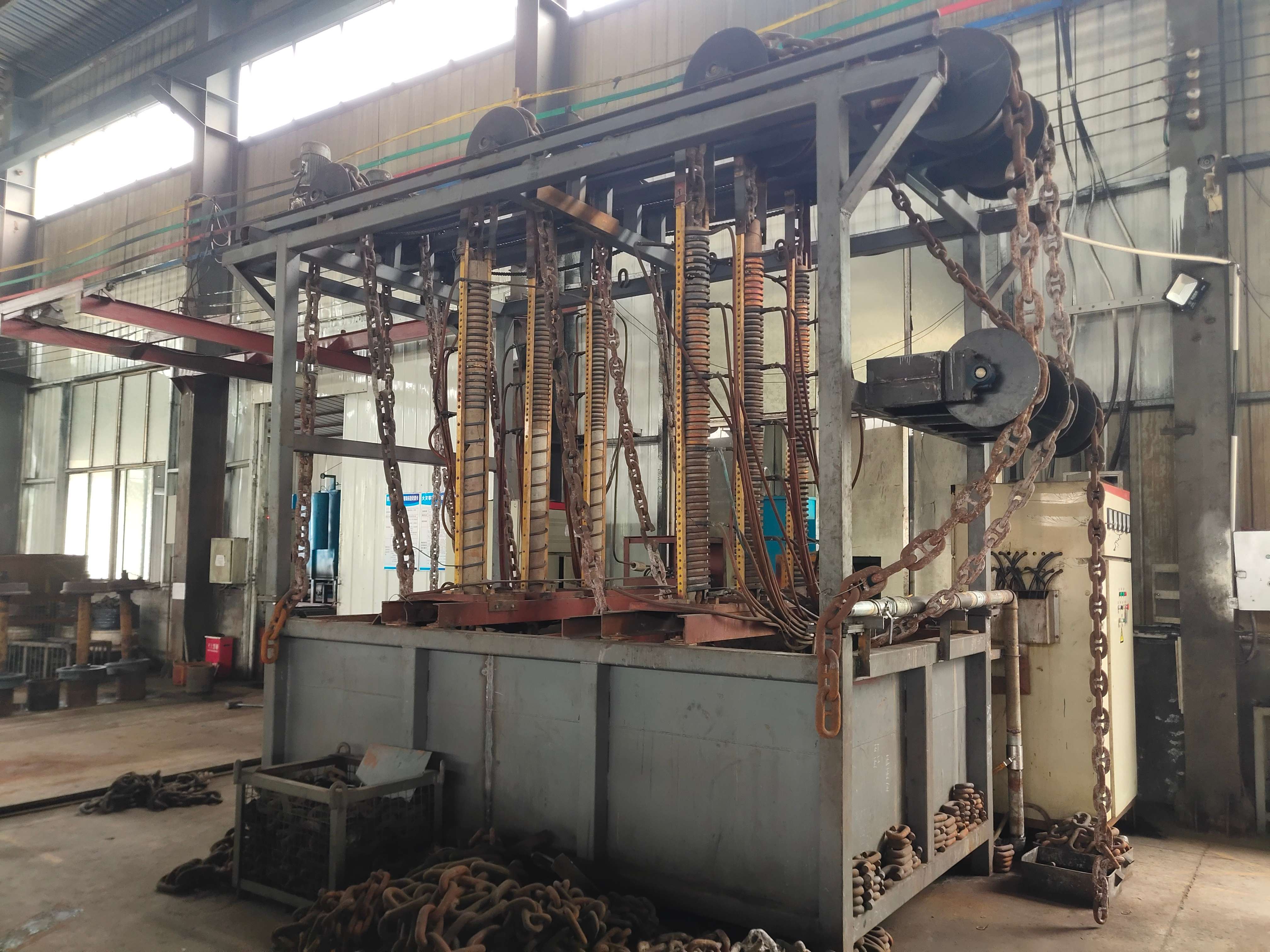 圓環(huán)鏈熱處理生產線